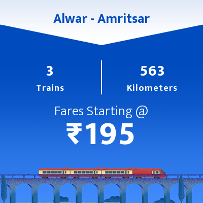 Alwar To Amritsar Trains